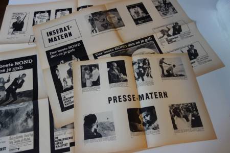 On Her Majestys Secret Service original release german pressbook